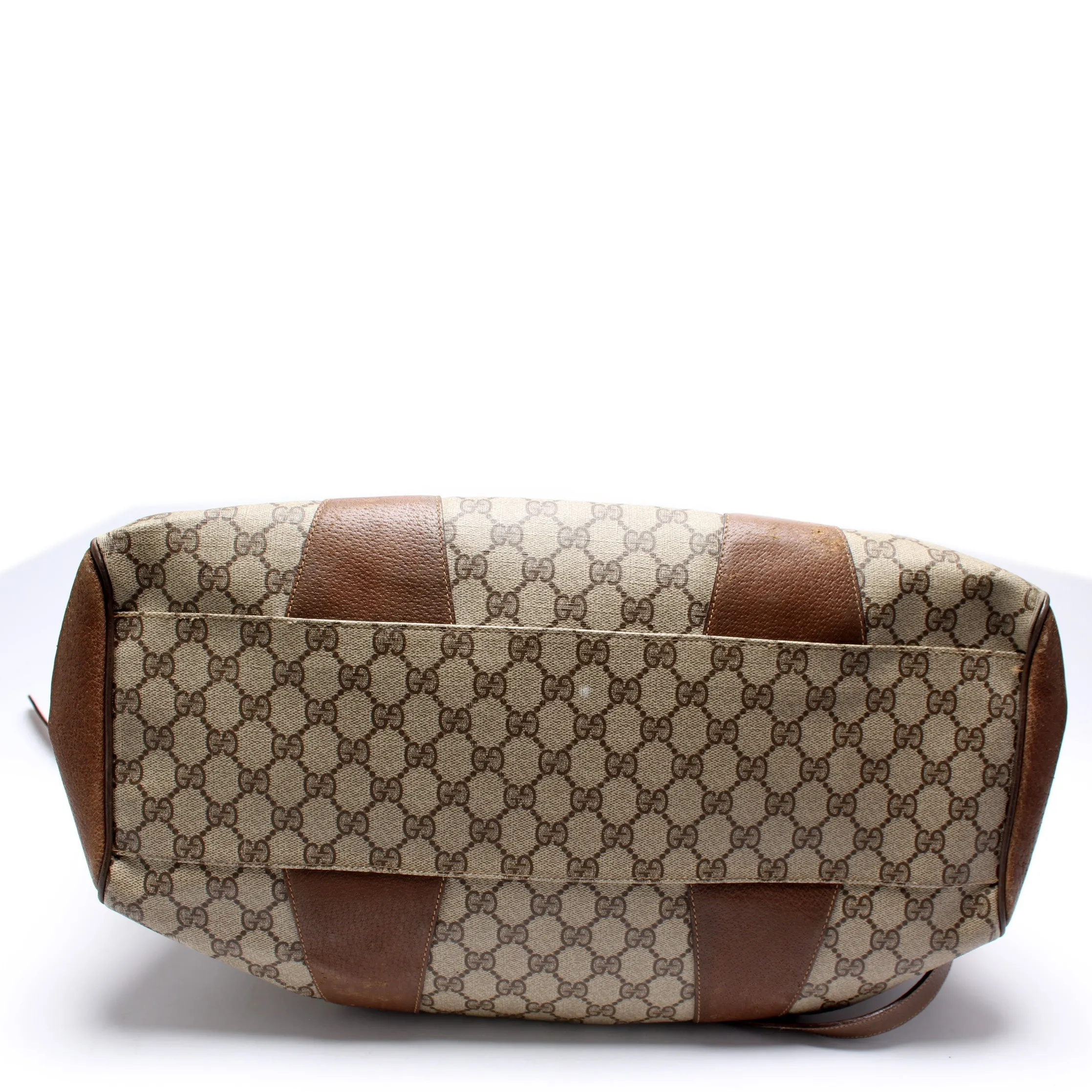 111.02.073 GG Supreme Duffle Bag With Strap Vintage