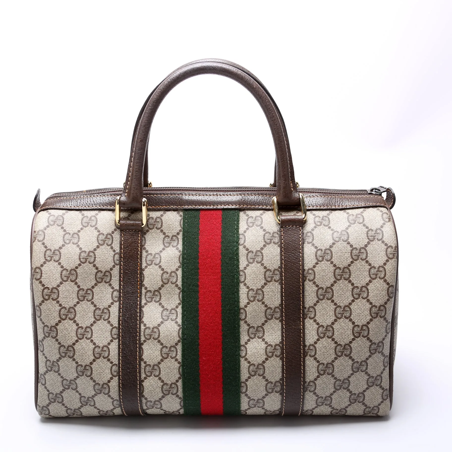 24.012 Vintage GG Supreme Boston Bag