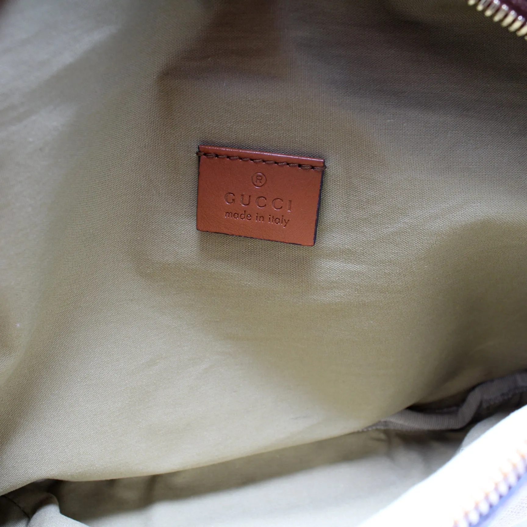 575082 Vintage Canvas Web Belt Bag