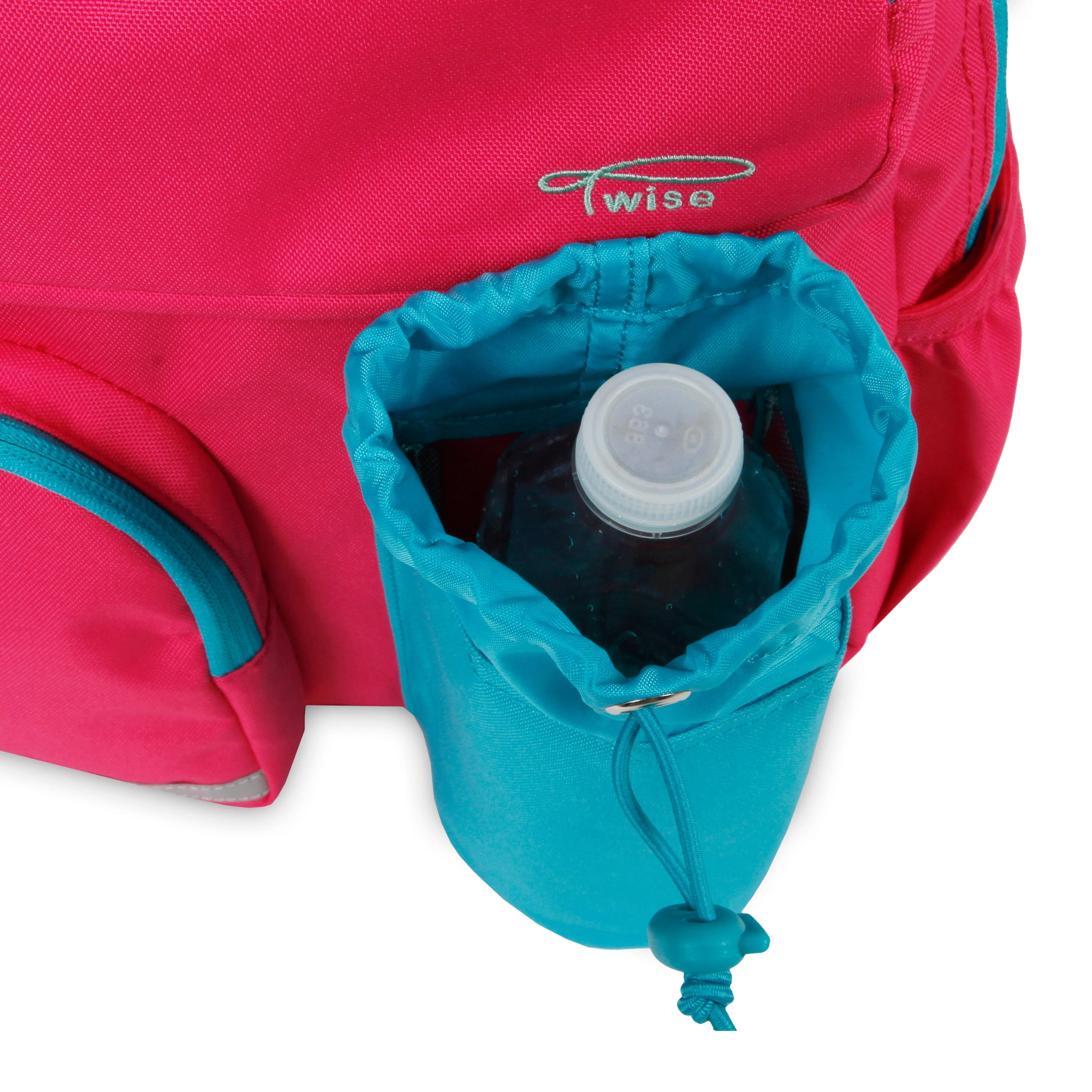 ALL-SET BACKPACK AND SLING BAG PINK SET