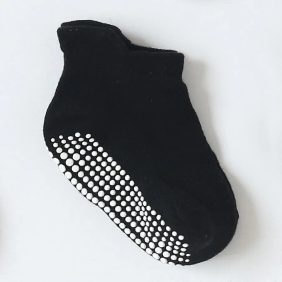 Baby/Toddler Solid Color Anti-skid Socks (3 colors)