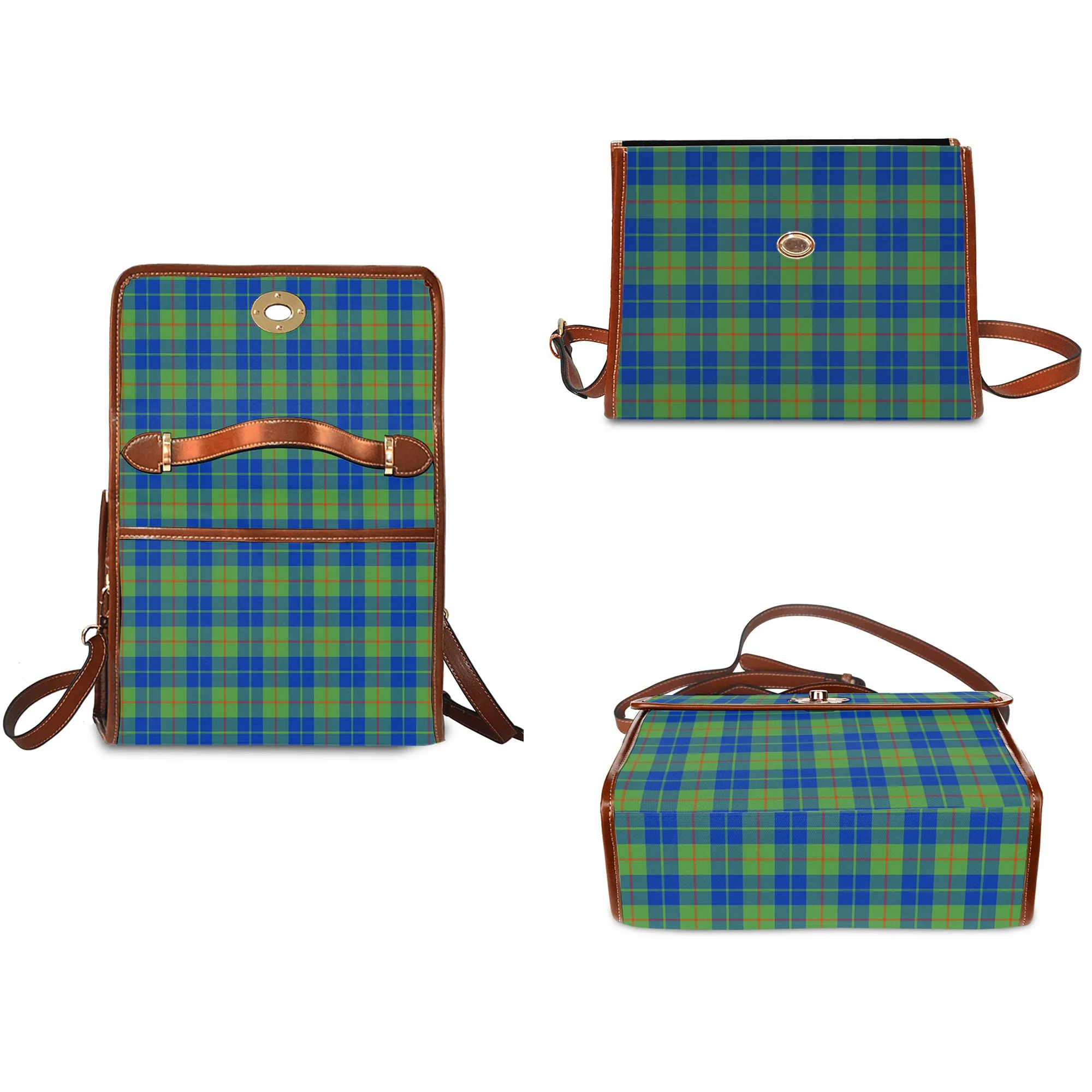 Barclay Hunting Ancient Tartan Waterproof Canvas Bag