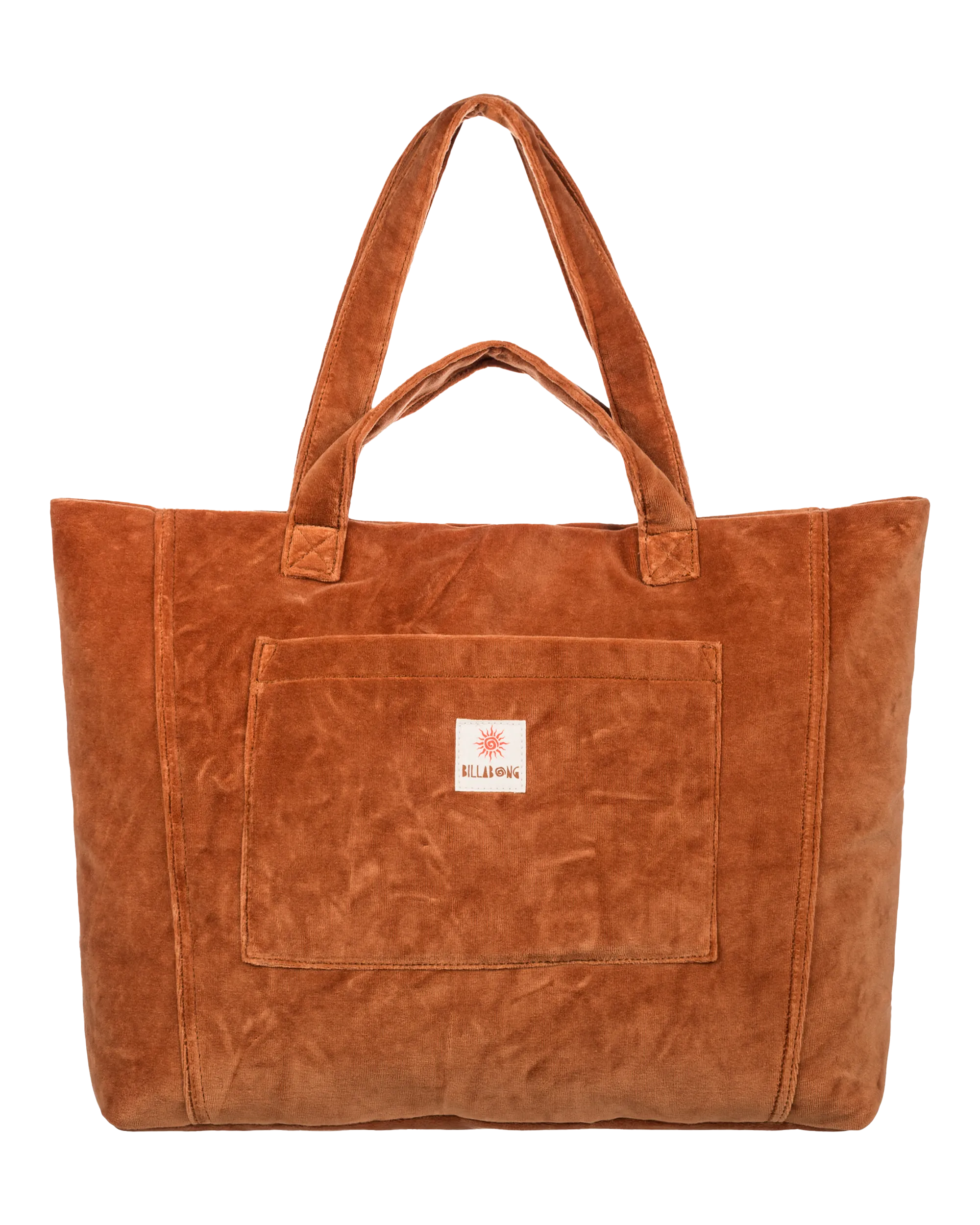 Beach Crush Beach Bag in Golden Brown
