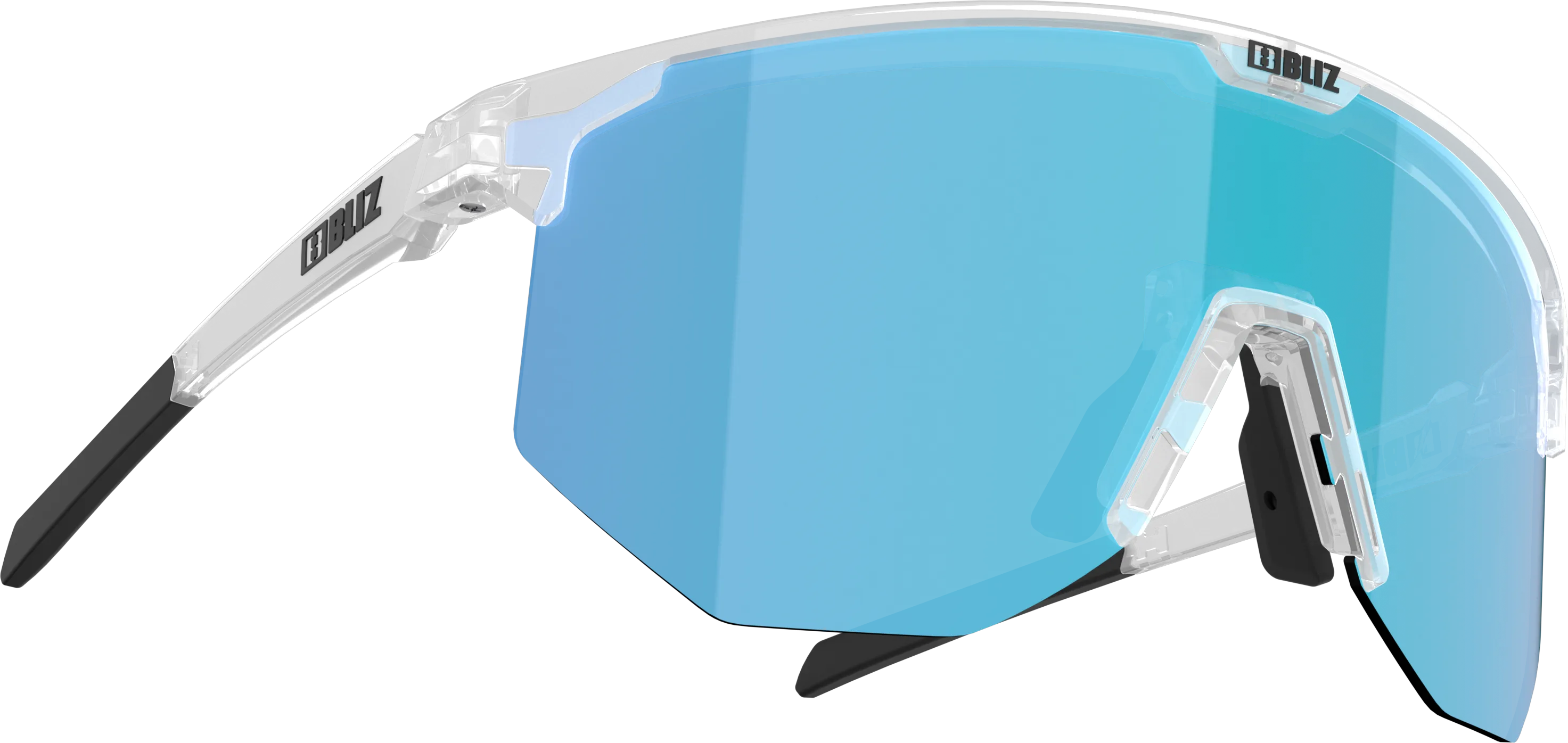 Bliz Hero Transparent White/Brown with Blue Multi | Buy Bliz Hero Transparent White/Brown with Blue Multi here | Outnorth