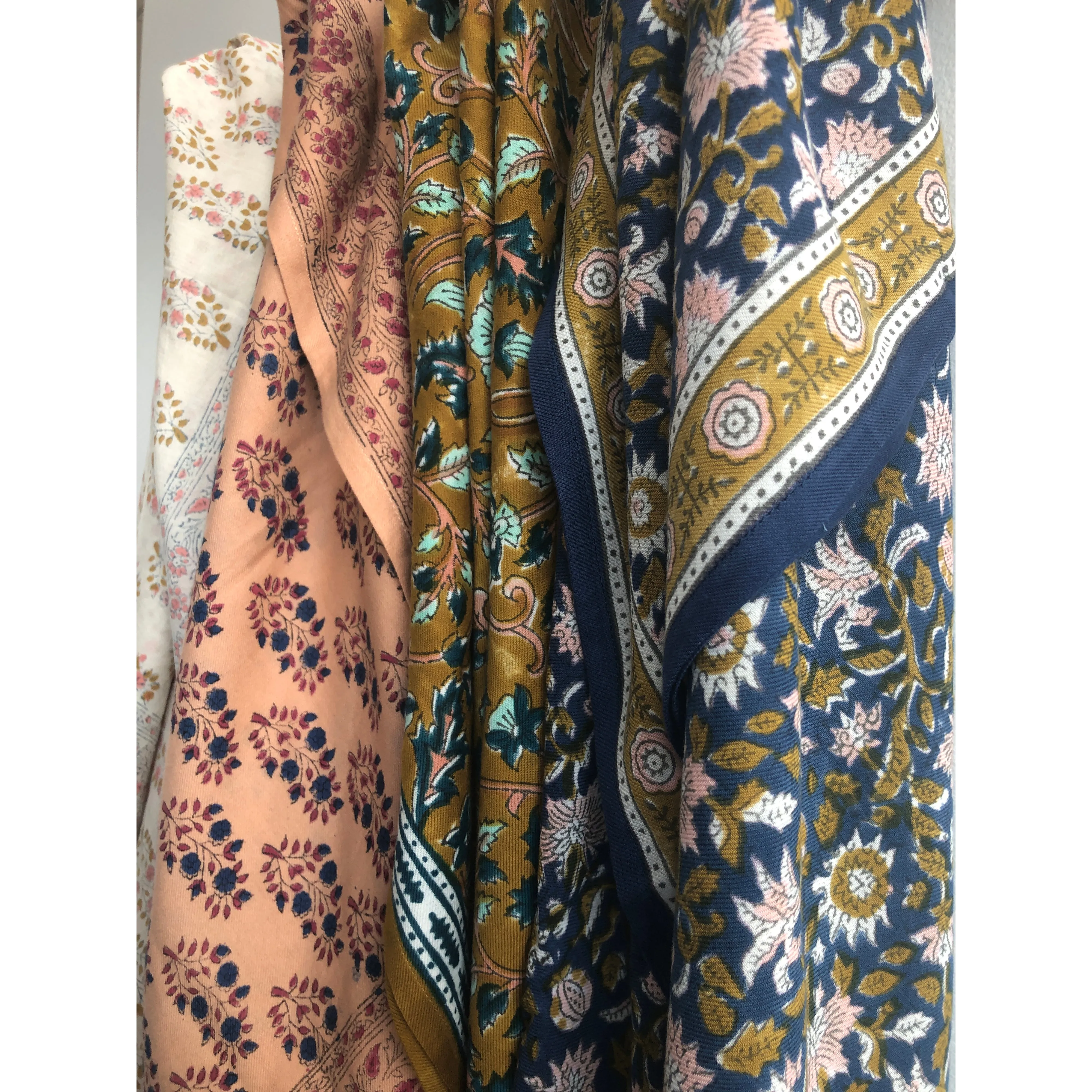 Bonheur du Jour Paris Girl Scarf Indigo Unique