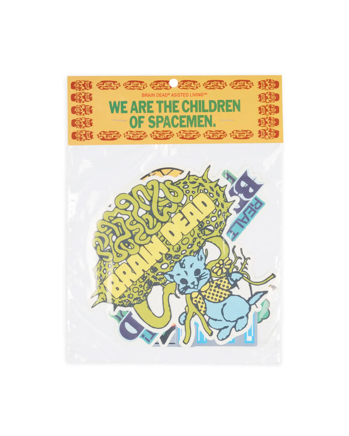 Brain Dead Vol. 6 Sticker Pack - Multi