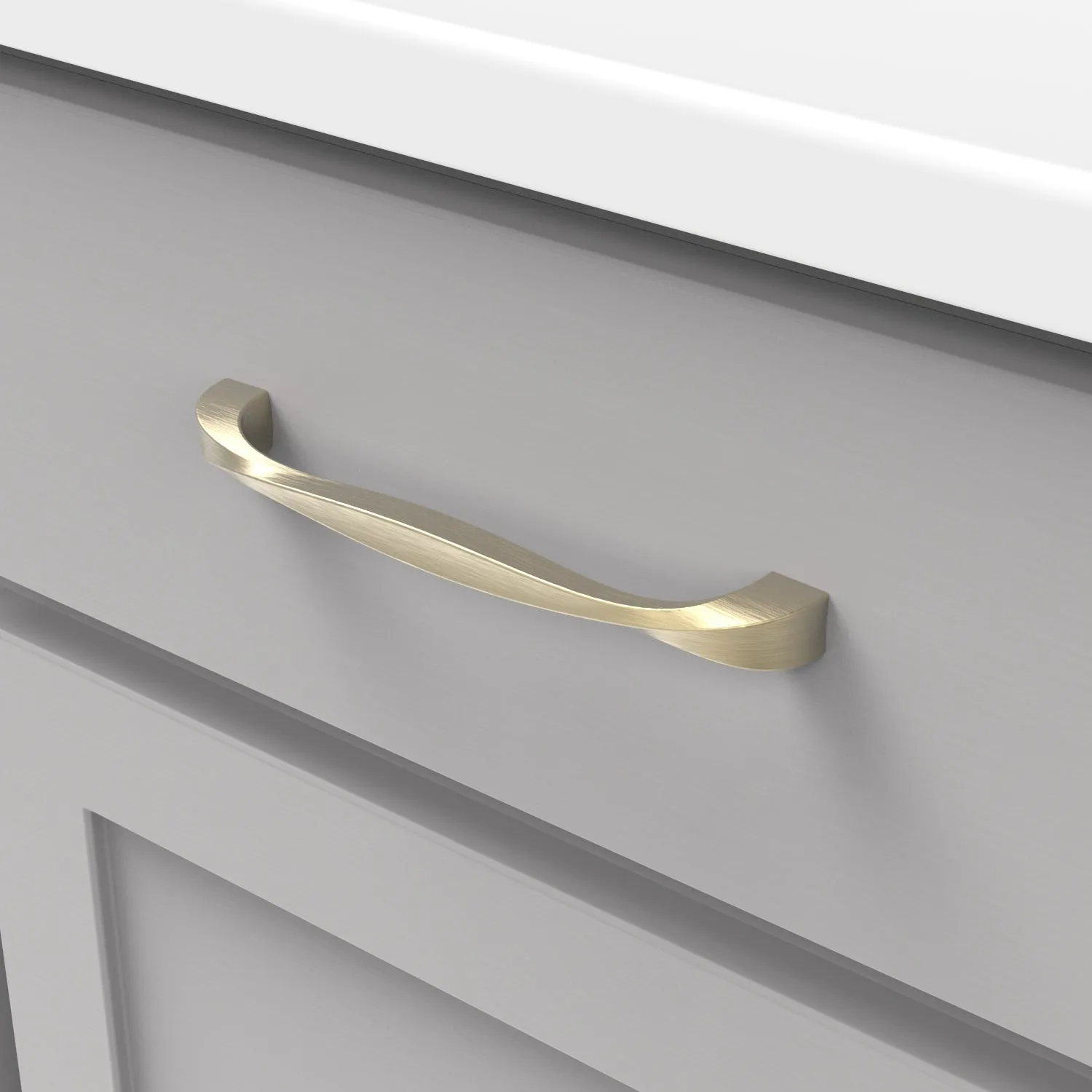 Cabinet Pull 6-5/16 Inch (160mm) Center to Center - Hickory Hardware