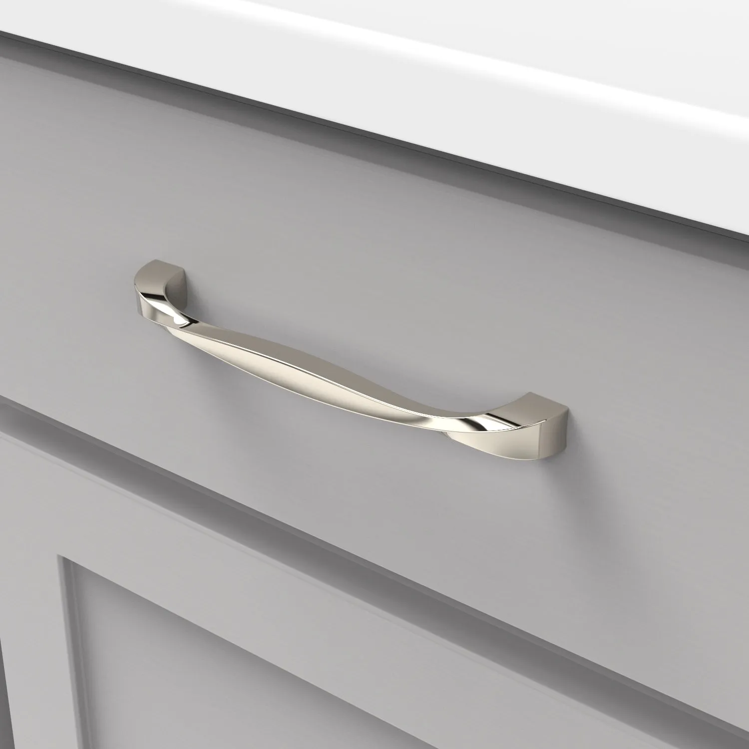 Cabinet Pull 6-5/16 Inch (160mm) Center to Center - Hickory Hardware