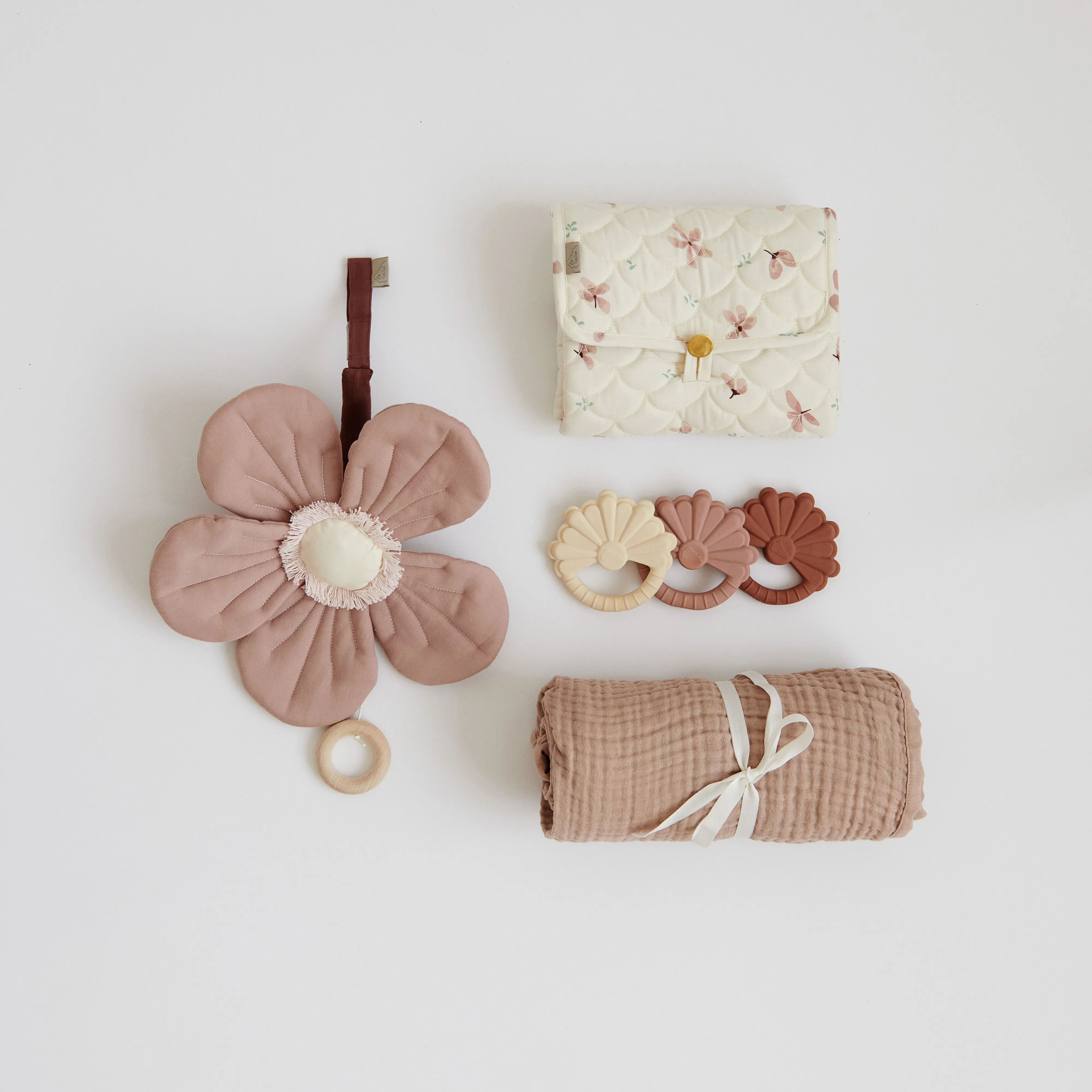 Cam Cam Copenhagen Changing Mat Quilted Windflower Crème
