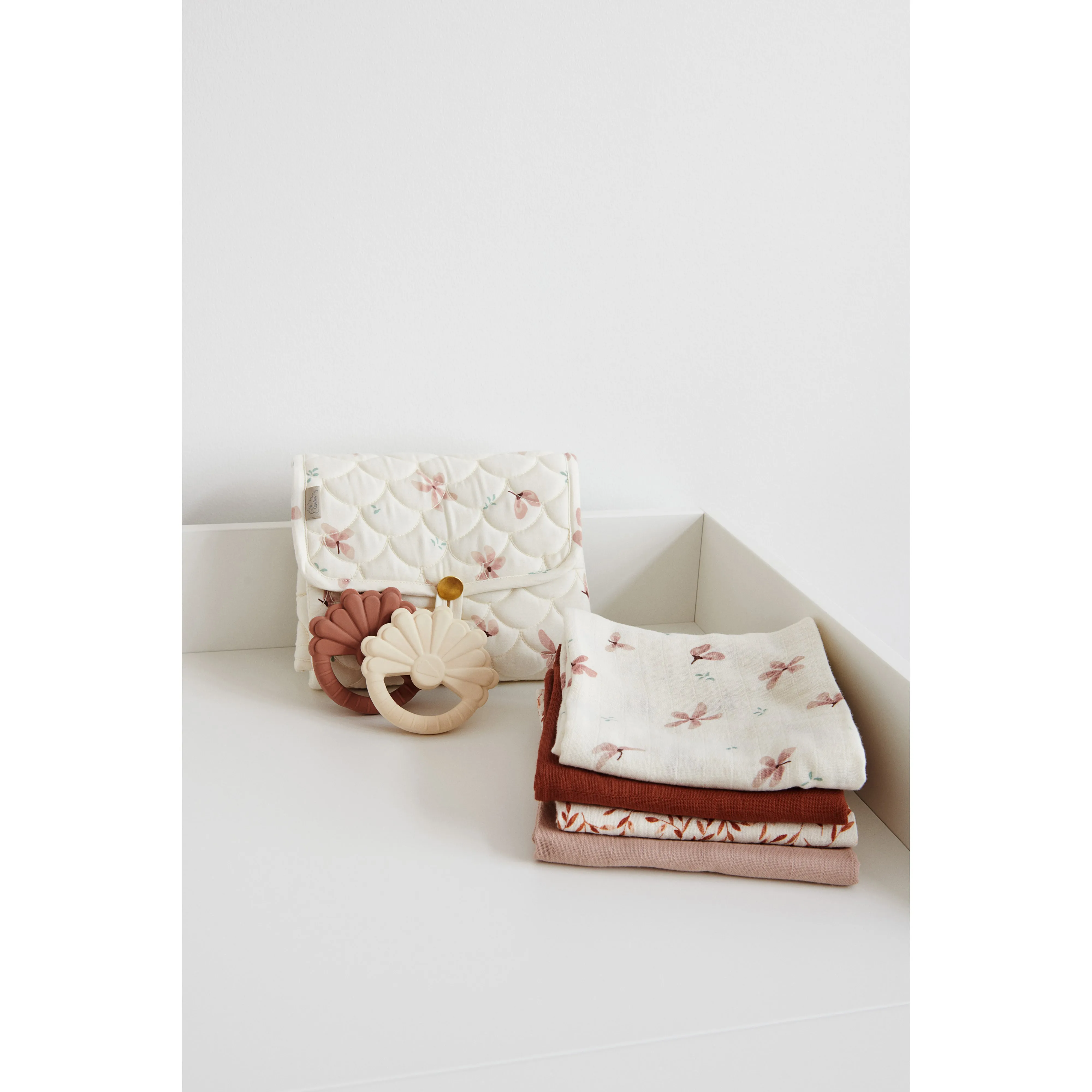 Cam Cam Copenhagen Changing Mat Quilted Windflower Crème