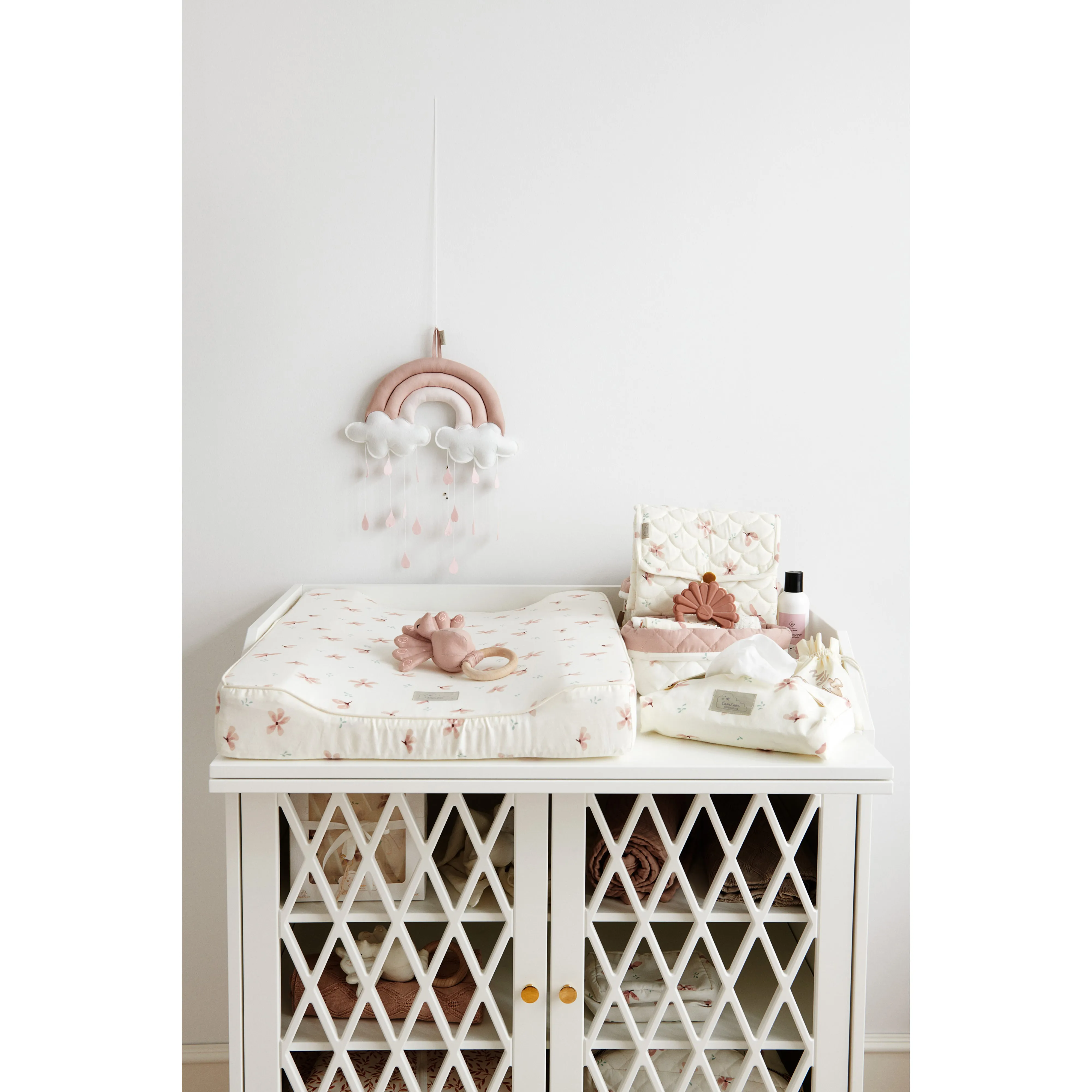 Cam Cam Copenhagen Changing Mat Quilted Windflower Crème