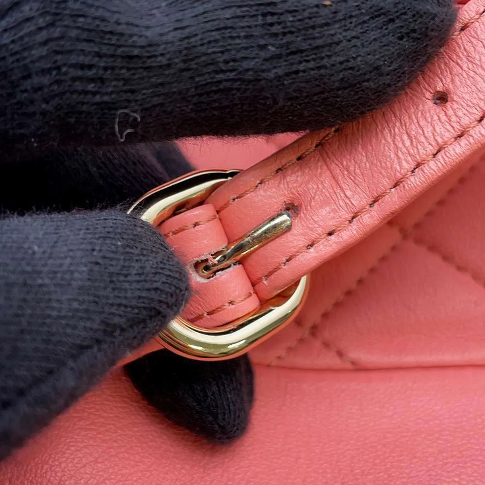CHANEL Matelasse ChainBackpack Pink AS2908 Leather