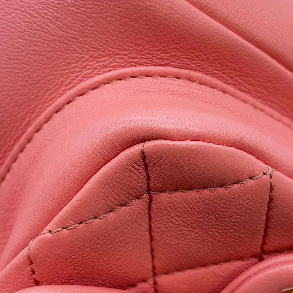 CHANEL Matelasse ChainBackpack Pink AS2908 Leather