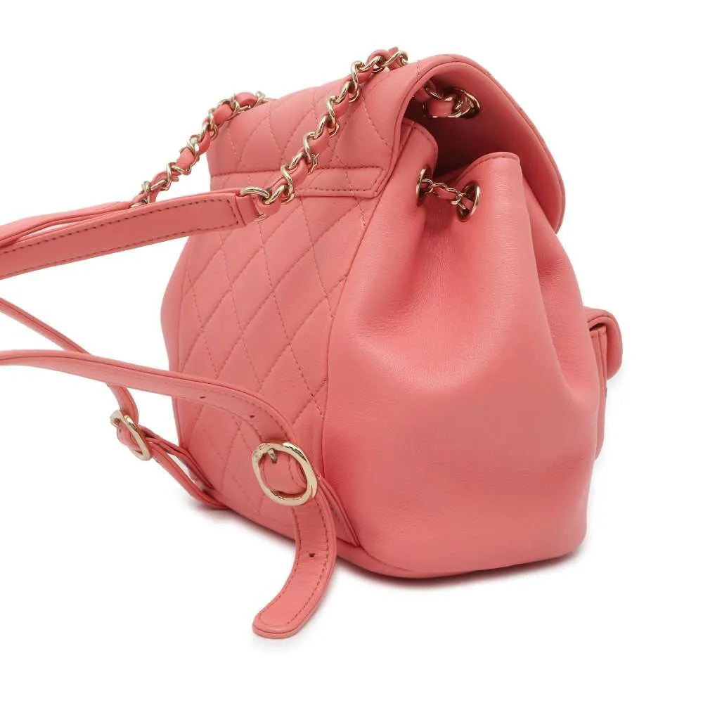 CHANEL Matelasse ChainBackpack Pink AS2908 Leather