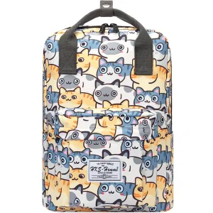Colorful Laptop Backpack College School Bag Girls Boys Student Daypack Rucksack