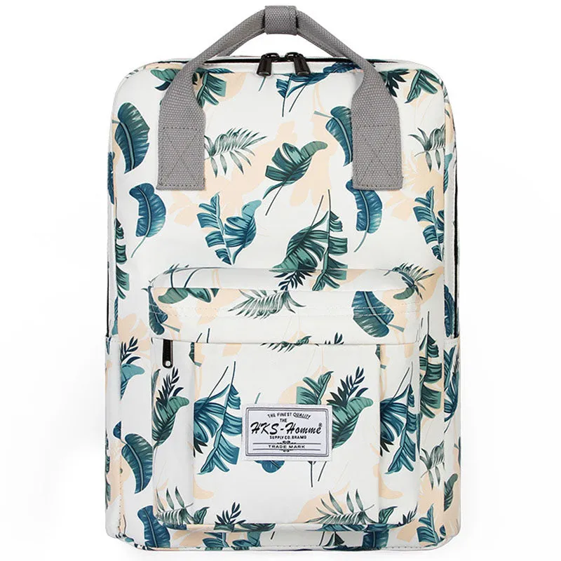 Colorful Laptop Backpack College School Bag Girls Boys Student Daypack Rucksack