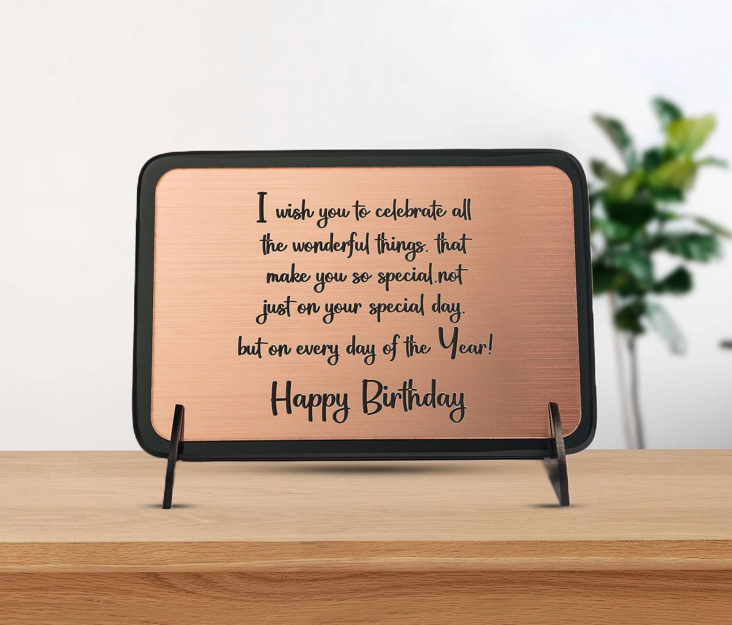 CrazzyGIFT.com Elegant Glass Frame Unique Gifts for Women, Birthday gifts for Women Comes with a Gift Bag