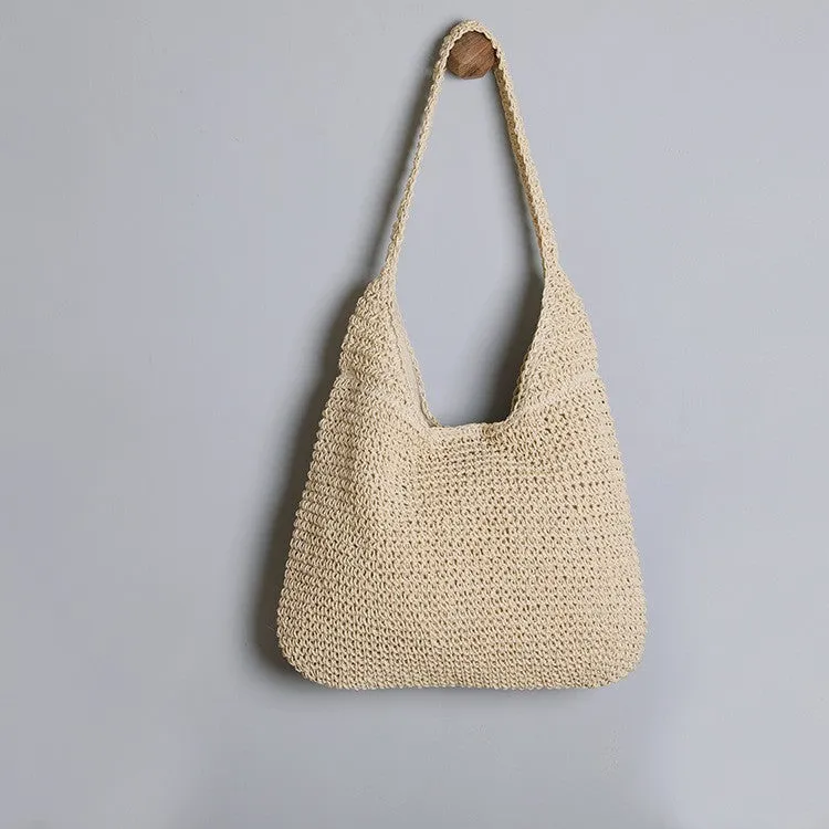 DUNNMALL Factory Wholesale 2020 New Large Capacity Fashion Women's Bag Straw Bag Shoulder Bag Beach Bag Ins
