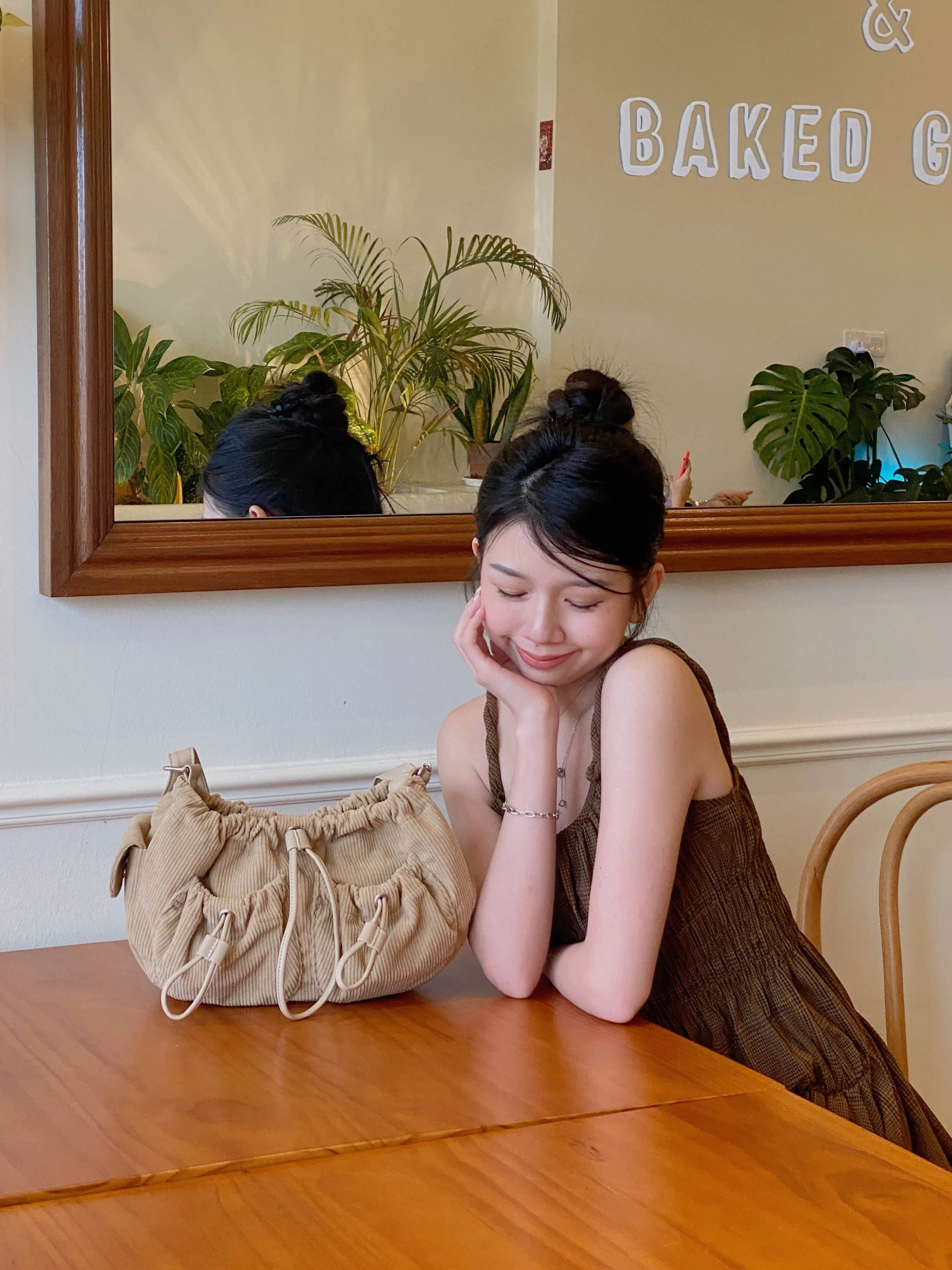 [EM] Toast Cream Puff Collection LIGHT KHAKI