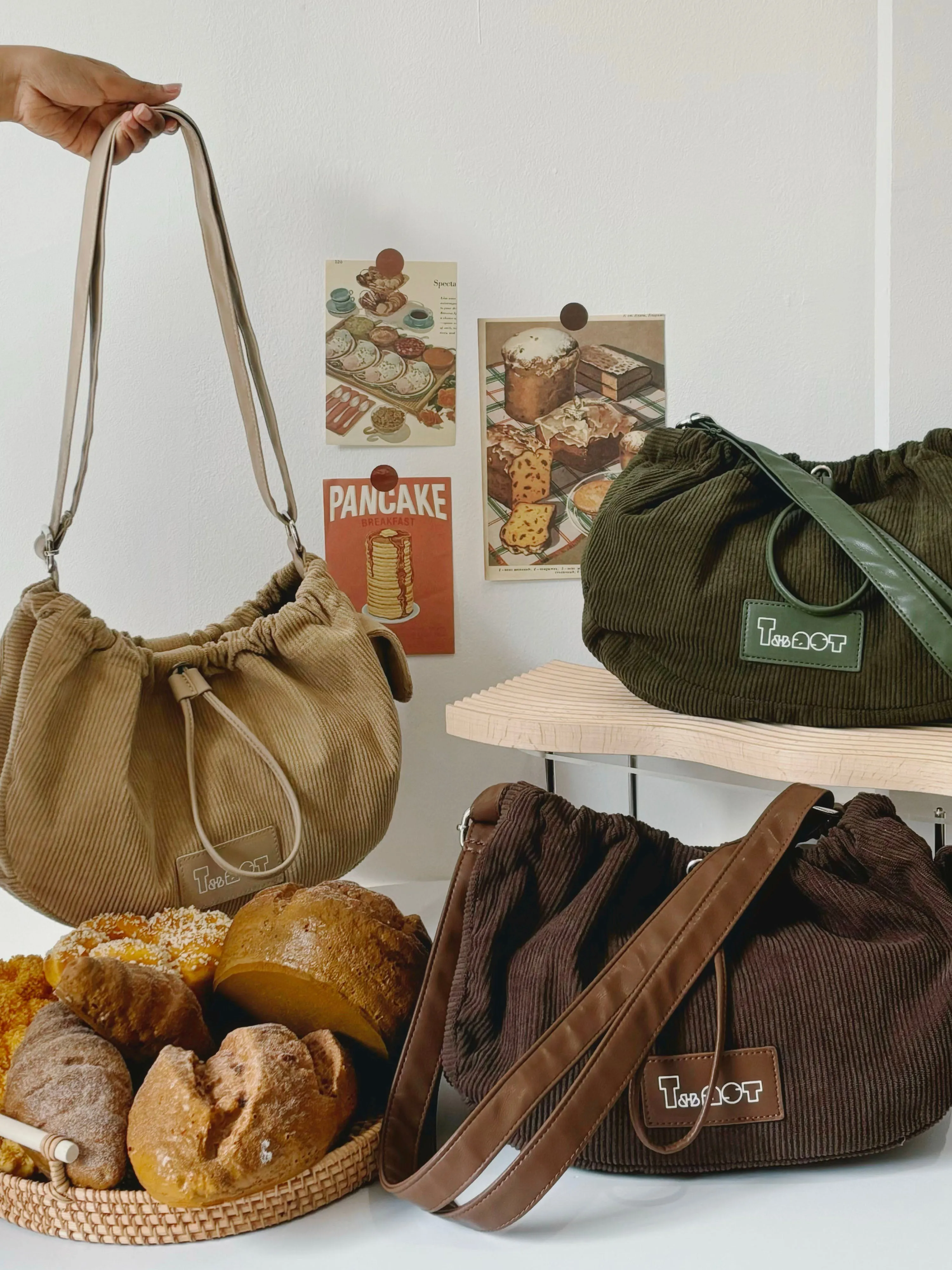 [EM] Toast Cream Puff Collection LIGHT KHAKI