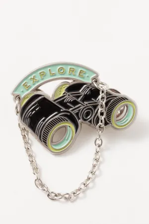 EXPLORE ENAMEL PIN