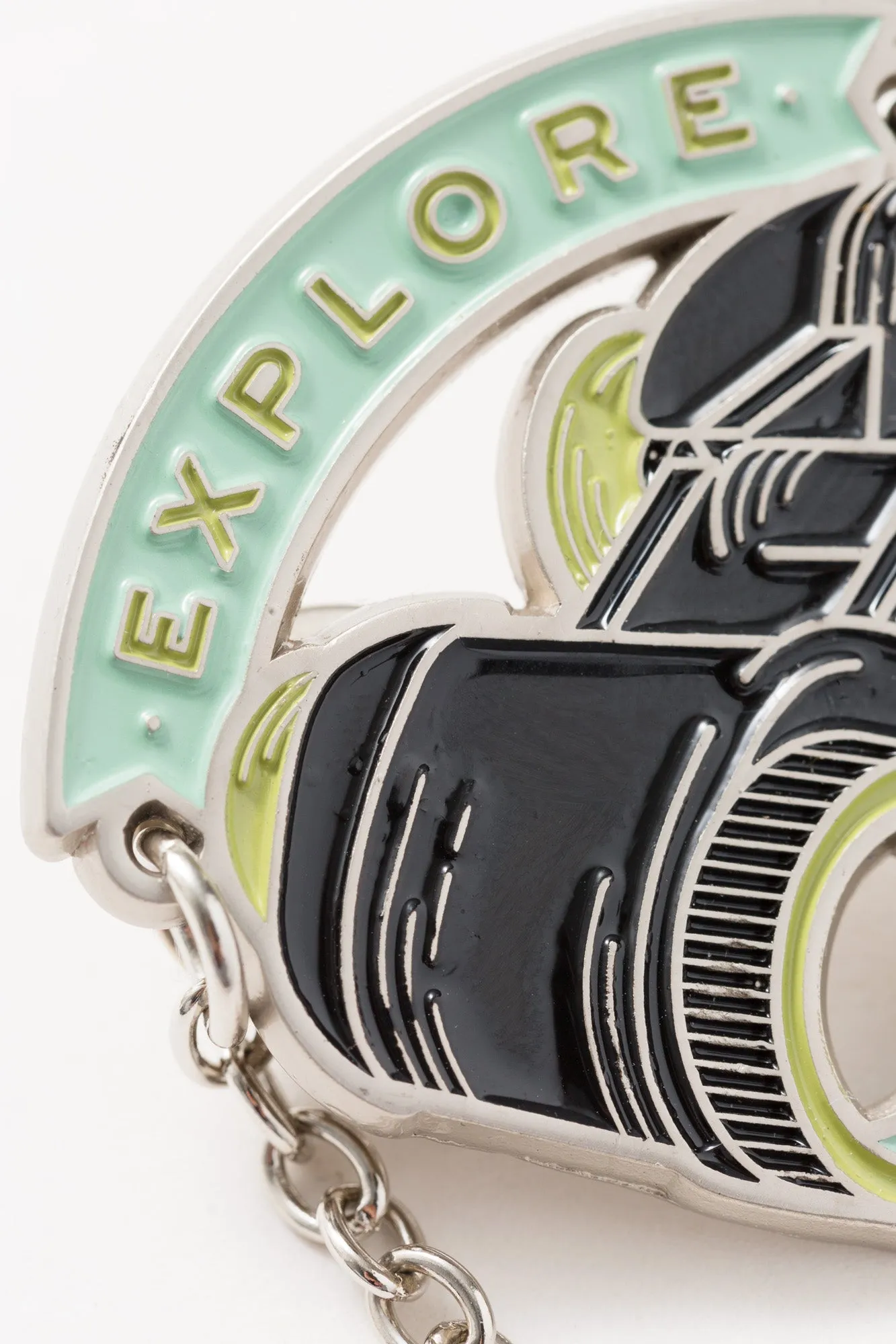 EXPLORE ENAMEL PIN
