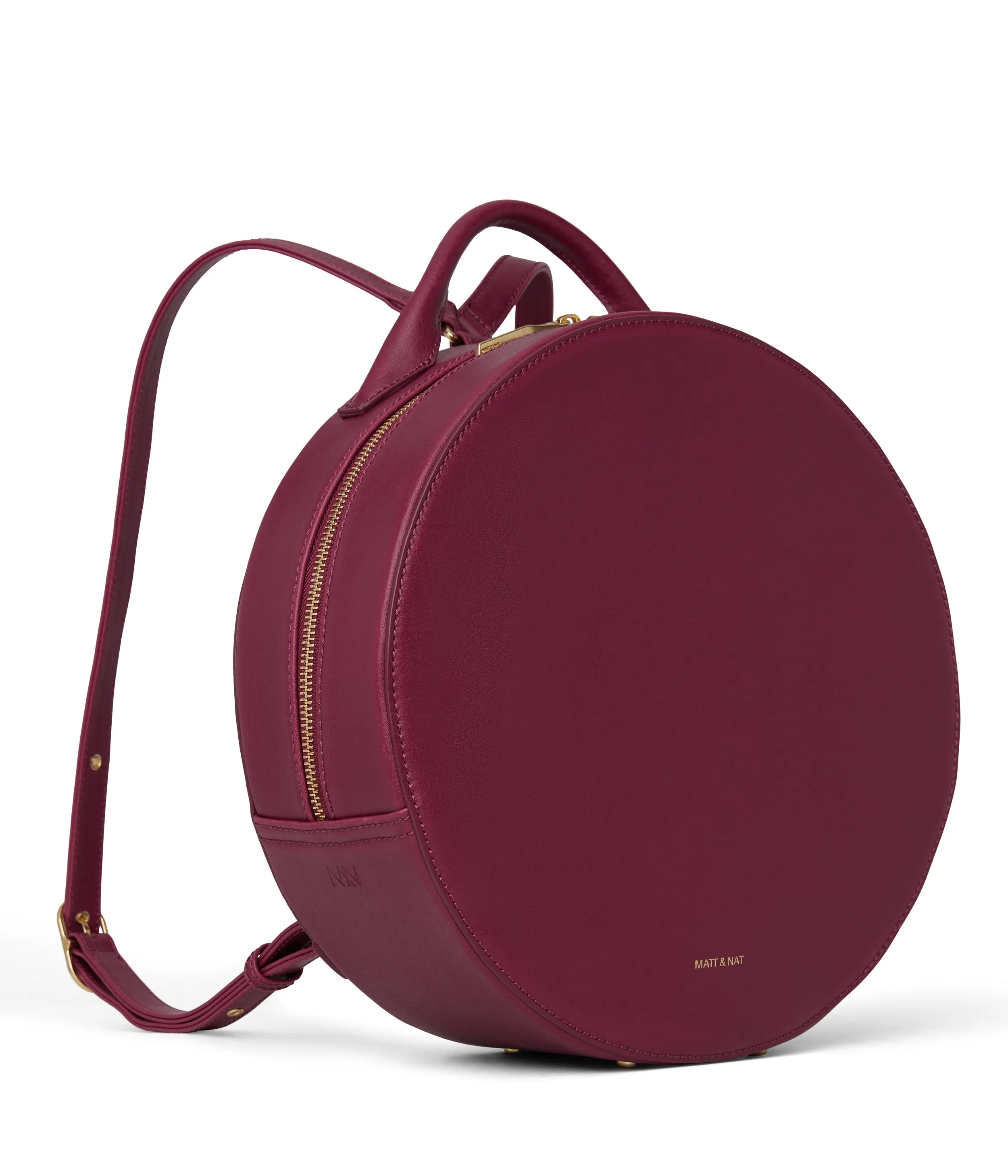 KIARA Vegan Round Backpack - Vintage