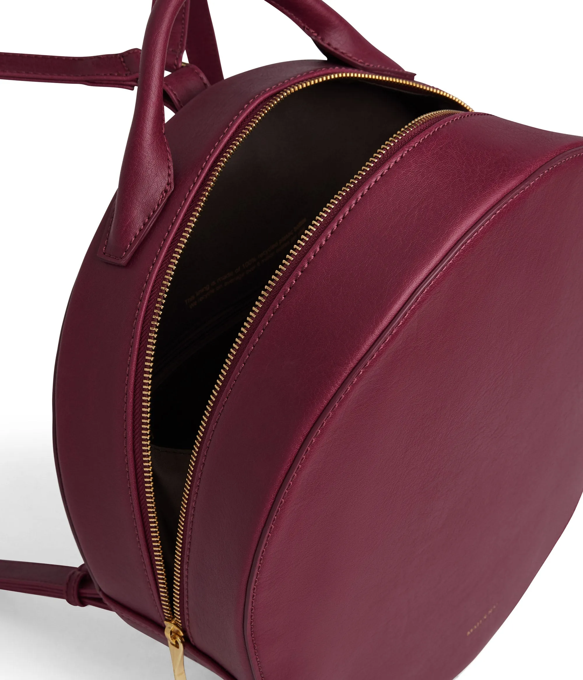KIARA Vegan Round Backpack - Vintage