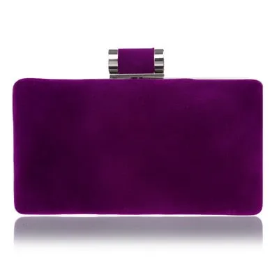 Ladies Mini Evening Bag Crystal Diamond Clasp Purse