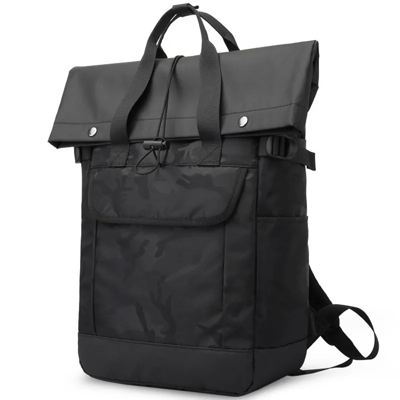 Large Capacity Backpack Convenient Travel Bookbags Widen Shoulder Straps Bag