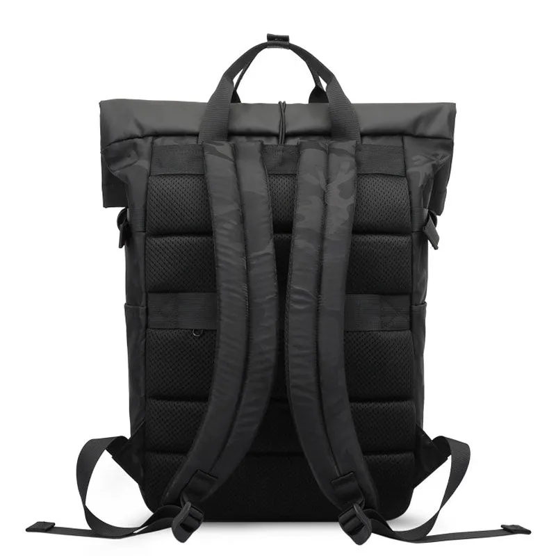 Large Capacity Backpack Convenient Travel Bookbags Widen Shoulder Straps Bag