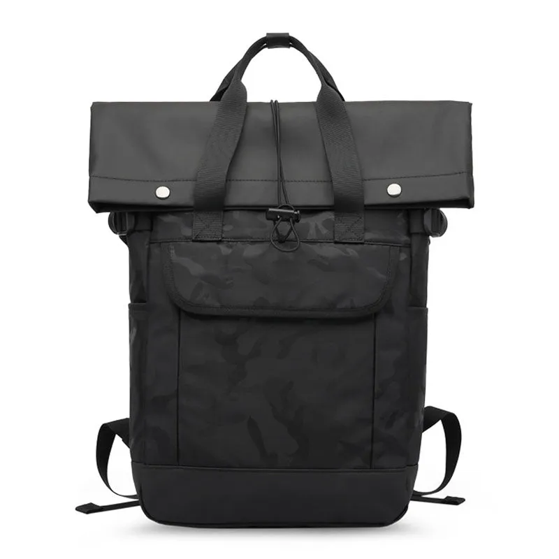 Large Capacity Backpack Convenient Travel Bookbags Widen Shoulder Straps Bag