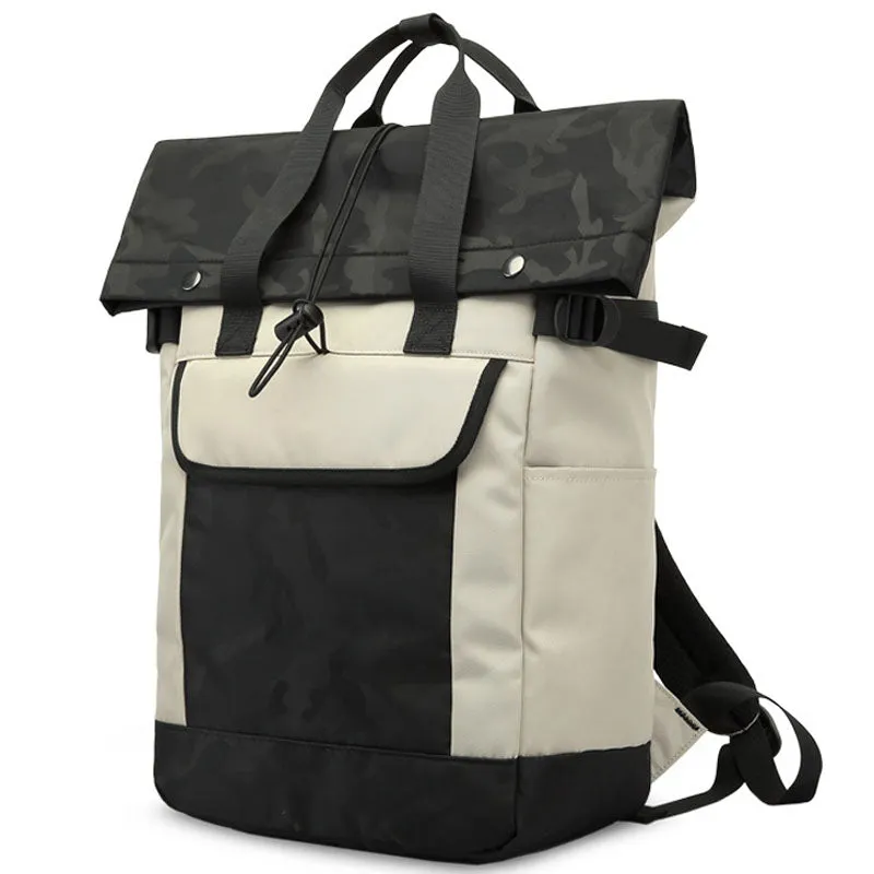 Large Capacity Backpack Convenient Travel Bookbags Widen Shoulder Straps Bag