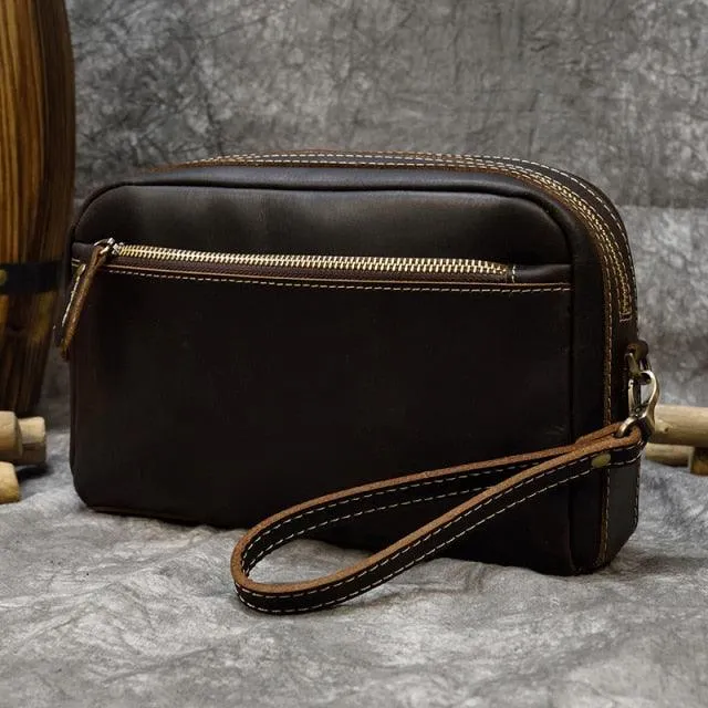 Large Capacity Hand Clutch With Shoulder Strap