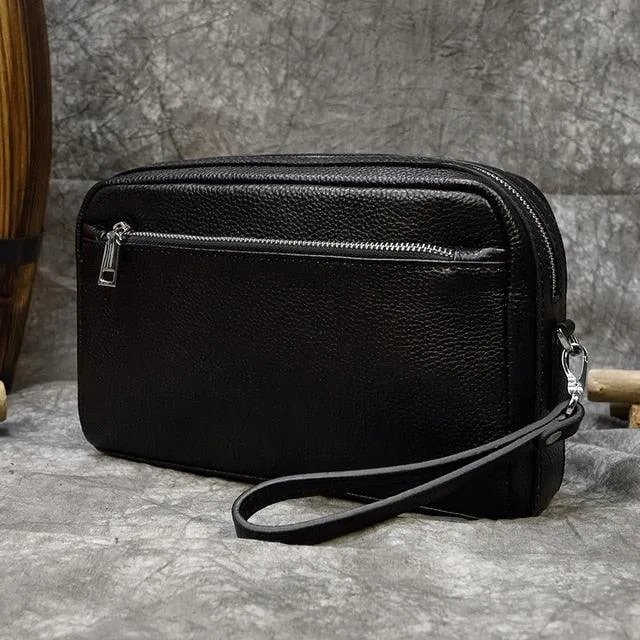 Large Capacity Hand Clutch With Shoulder Strap