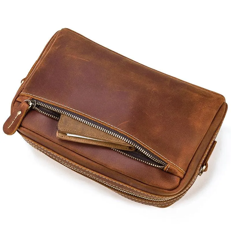 Large Capacity Hand Clutch With Shoulder Strap