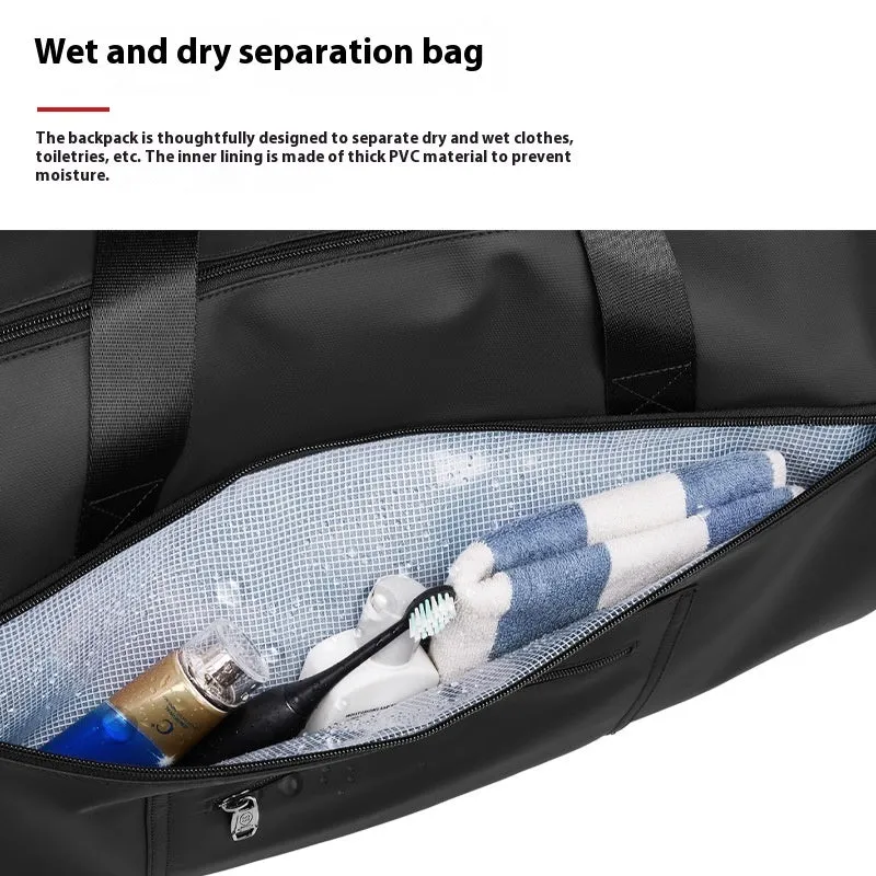 Large Capacity Travel Luggage Formal Suit Folding Buggy Bag