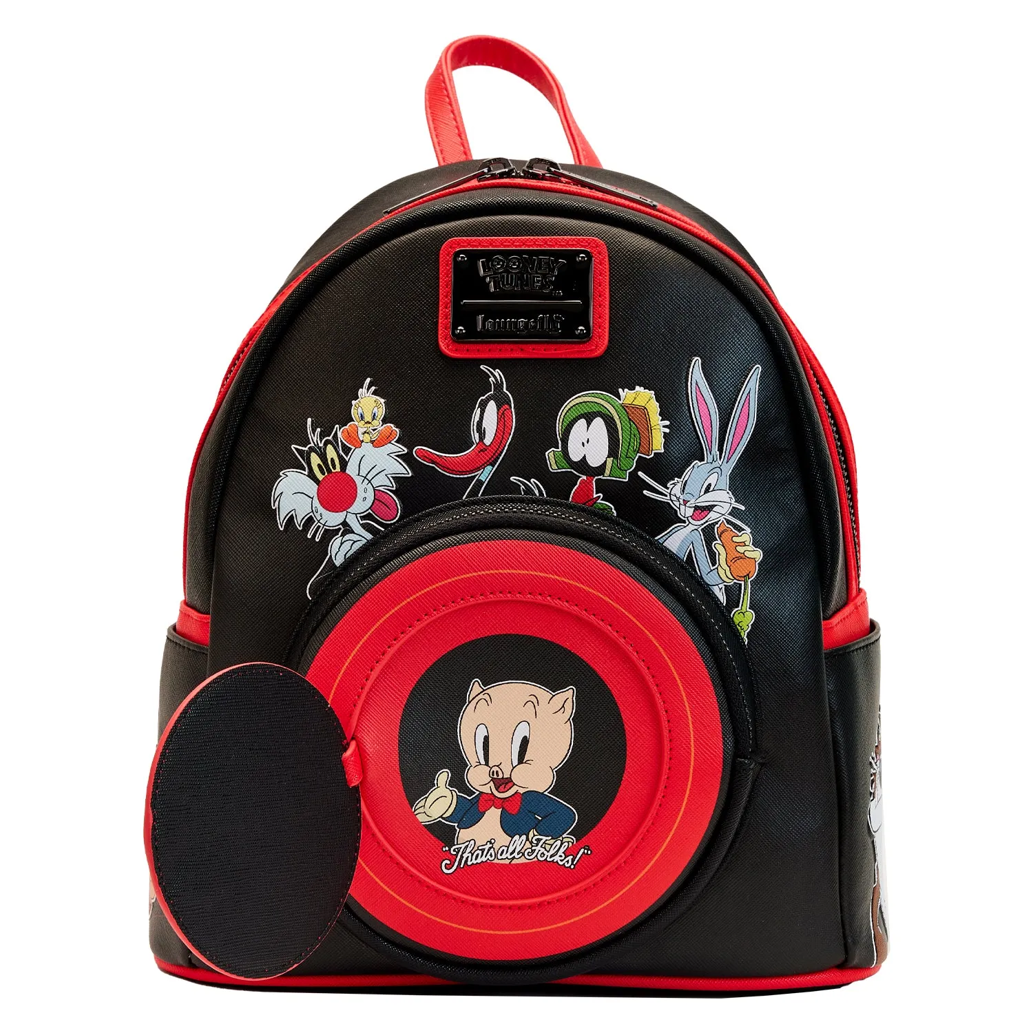 LF Looney Tunes Thats All Folks Mini Backpack