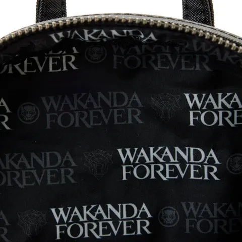 LF Marvel Black Panther Wakanda Forever Figural Mini Backpack
