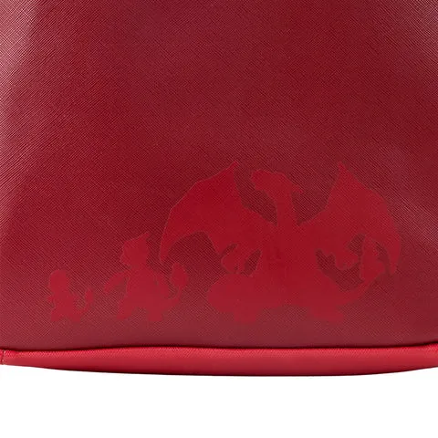 LF Pokemon Charmander Evolutions Triple Pocket Backpack