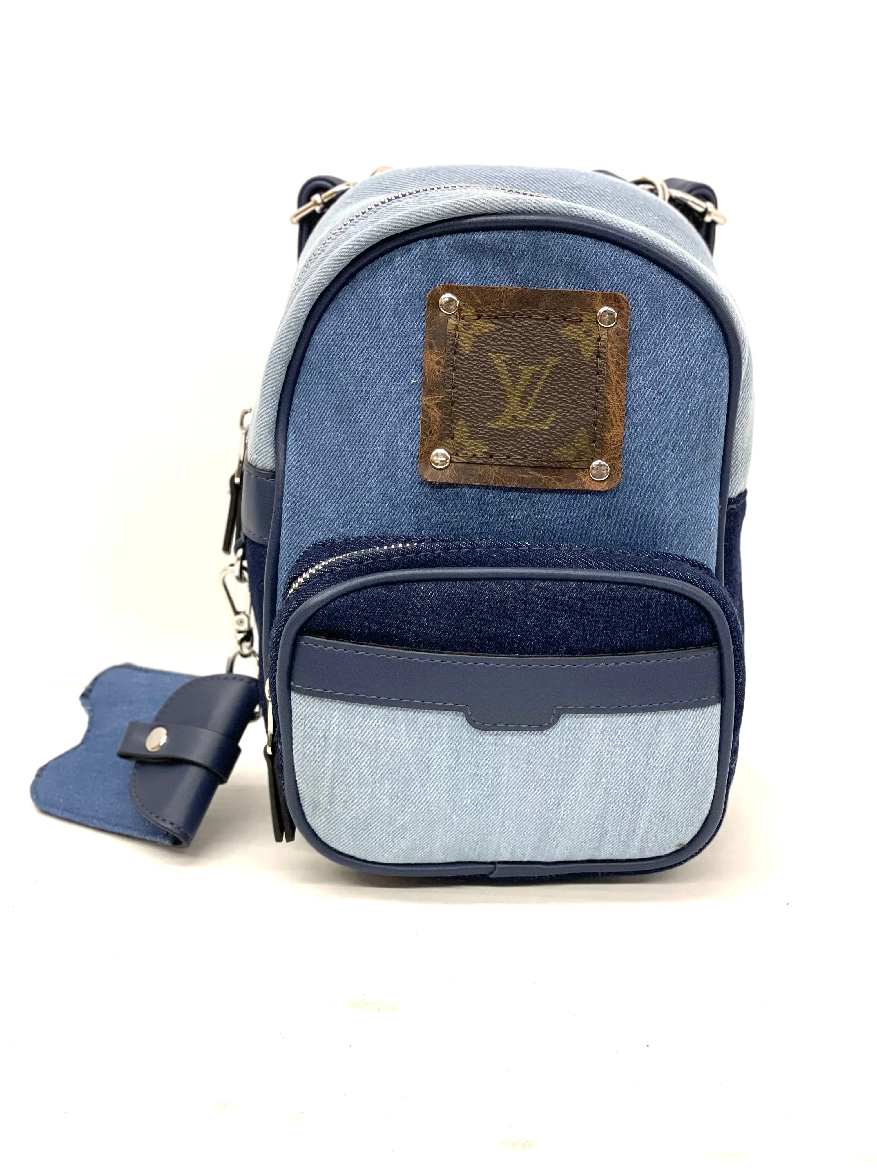 Lillie Backpack in blue jean