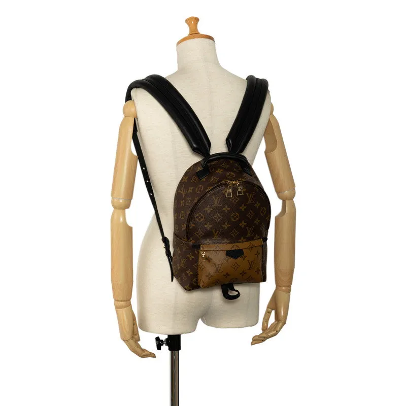 Louis Vuitton Monogram Reversee Palm Springs Backpack PM Rucksack M44870 Brown PVC Leather  Louis Vuitton