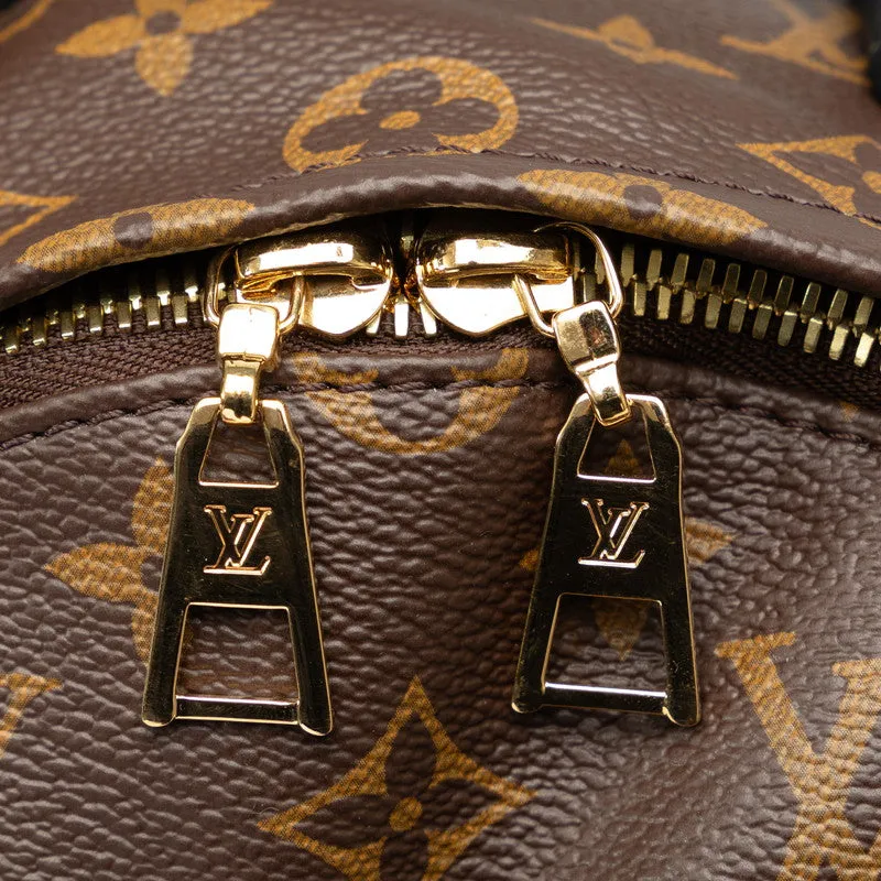 Louis Vuitton Monogram Reversee Palm Springs Backpack PM Rucksack M44870 Brown PVC Leather  Louis Vuitton