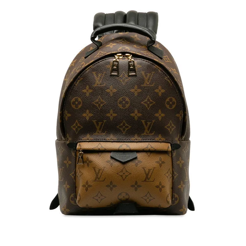 Louis Vuitton Monogram Reversee Palm Springs Backpack PM Rucksack M44870 Brown PVC Leather  Louis Vuitton