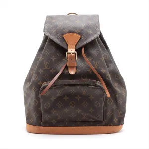 LOUIS VUITTON Montsouris GM Backpack in Monogram M51135