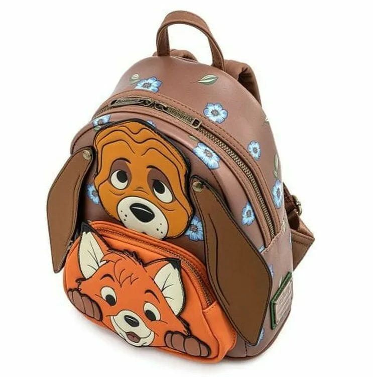 Loungefly x Disney Fox And Hound Cosplay Mini Backpack