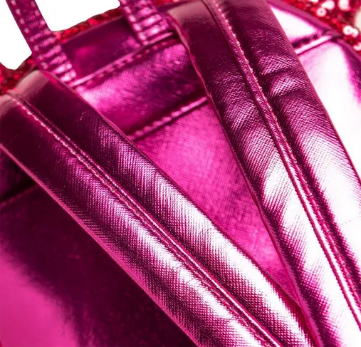 Loungefly X Disney Minnie Mouse Hot Pink Sequin Mini Backpack