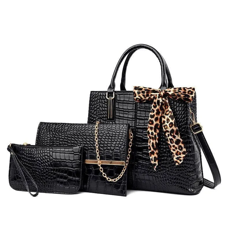 LovelyRLovely Large-Capacity Pattern Handbag Set