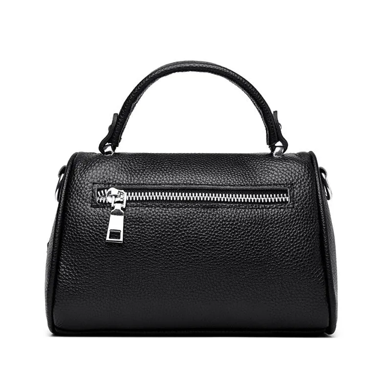 LovelyRLovely Leather Large Capacity Shoulder Crossbody Bag