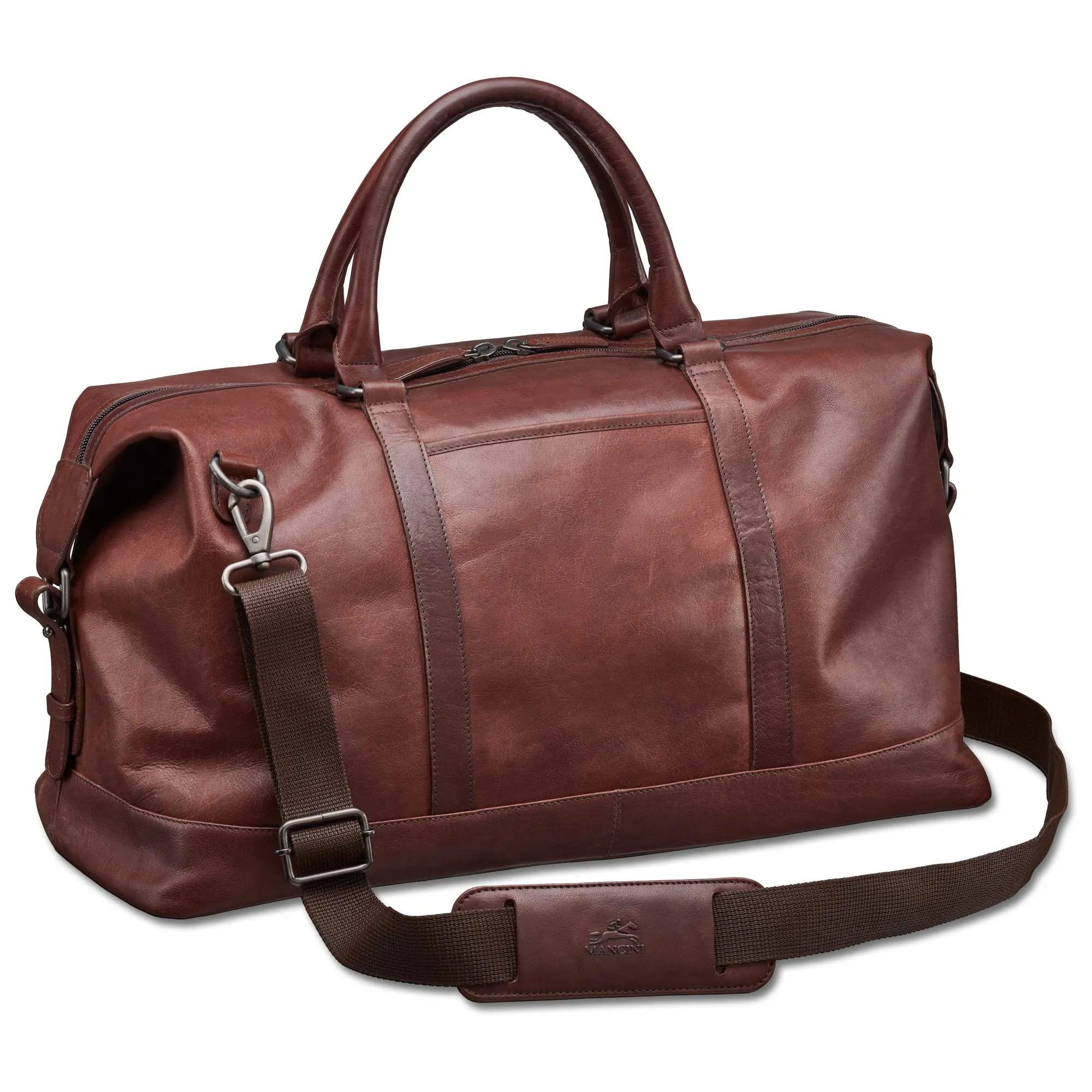 Mancini Leather Carry-on Bag